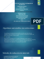 Algoritmos Univariables Sin Restricciones
