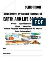 Module 6-8 - EARTH AND LIFE SCIENCE 