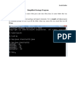 Package in Java (Simplified)