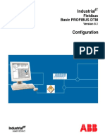 3BDD011938R5101 Basic PROFIBUS DTM Configuration