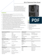 ES1.0 Technical Data Sheet