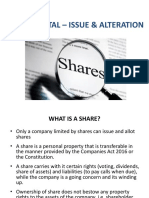 Share Capital-Issue+Alteration