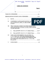 LIBERI V TATIZ (C.D. CA) - 186.1 - # 1 (RECAP) Table of Contents - Gov - Uscourts.cacd.497989.186.1