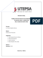 Proyecto de Sastreria Estudio de Mercado