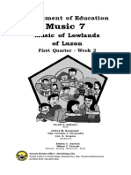 Music 7: Music of Lowlands of Luzon