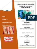 Tarea 1 - Epidemiologia y Caries Dental - Lavayen Kleryz