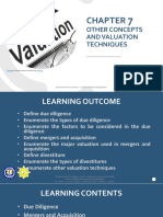 ELEC2 - Module 7 - Other Concepts and Valuation Techniques