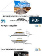 Dimensionamento de Pavimentos Ferroviários