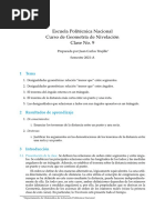 Escuela Polit Ecnica Nacional Curso de Geometr Ia de Nivelaci On Clase No. 9