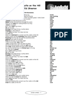 Castle On The Hill - Ed Sheeran - INTER UPPER - T
