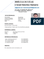 Curriculum Vitae Jonathan