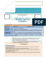 Actividad #1 (1) DPCC-5to Grado - 4ta Experiencia