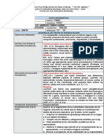 Ficha Semanal Del Proyecto Interdisciplinar I 9TH