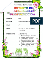 Proyecto para La Sostenibilidad - Plan de Acción - Grupo 01