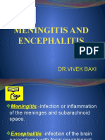 Approach To Meningitis and Encephalitis