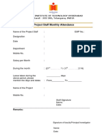 Project Staff Stipend Form