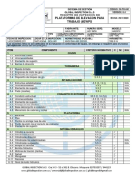 Manlift Haulotte Ha20px - Ad118659 Registro de Inspeccion