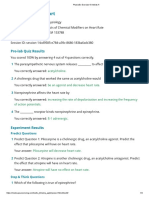 Physioex Lab Report: Pre-Lab Quiz Results