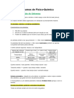 Resumos de Físico-Química 7º Ano