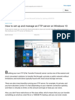 How To Set Up and Manage An FTP Server On Windows 10 Windows Central