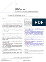 ASTM-D-3359 Tape Adhesive Test