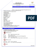 Safety Data Sheet: SECTION 1: Identification of The Substance/mixture and of The Company/undertaking