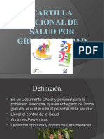 Cartilla Nacional de Salud Por Grupos de Edad