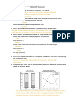 Insolation Worksheet 