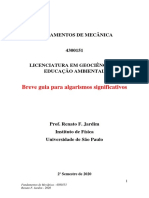 Breve Guia para Algarismos Significativos - Final