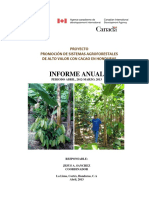 Informe Proyecto de Cacao FHIA-ACDI Marzo 2013