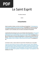 Le SAINT-ESPRIT Interprétation°andrew WOMMACK°9