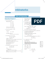 Combinatorics: Hints and Explanations