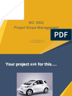 Project Scope Management