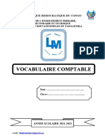 Vocabulaire Comptable