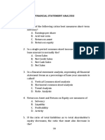 Financial Statement Analysis