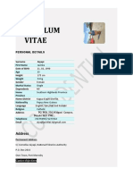 Curriculum Vitae: Address