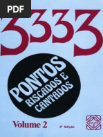 3333 Pontos Riscados e Cantados Volume 2 Varios Autores