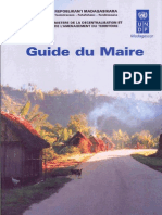 Guide Du Maire (PNUD - 2001)