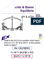 Acids Bases - Lesson 3 - PH & pOH