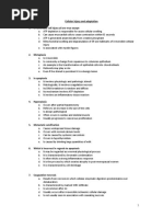 Pathology MCQ - Cellular Injury and Adaptation