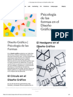 Psicología de Las Formas en El Diseño Gráfico - CEI