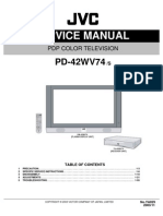 JVC Sb3 Chassis Pd42wv74 Plasma TV SM