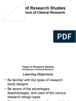 Types of Research Studies