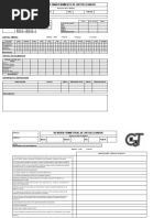 Planilla Revisión Técnica