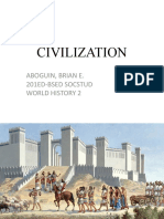 Civilization: Aboguin, Brian E. 201Ed-Bsed Socstud World History 2