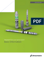 Basic Information: Straumann® Bone Level Tapered Implant