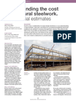 Part 1: Initial Estimates: Understanding The Cost of Structural Steelwork