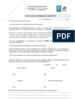 FORMATO AMONESTACIÓN ESCRITA Y RETIRADA DE MÓVIL 15 Días POR INTRODUCIRLO