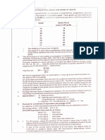 GTU Percentage Conversation Formula (Point 5)