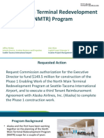 Port of Seattle - North Main Terminal Redevelopment Program Presentation